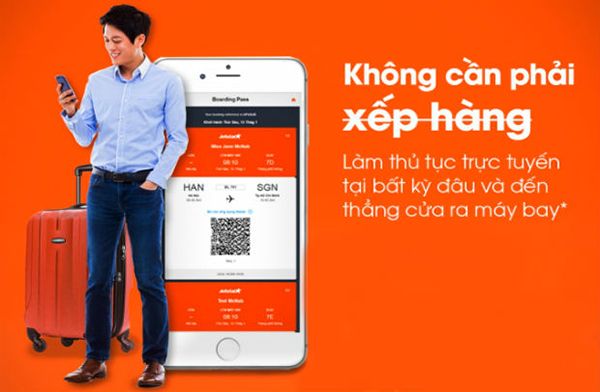 Check-in online Jetstar