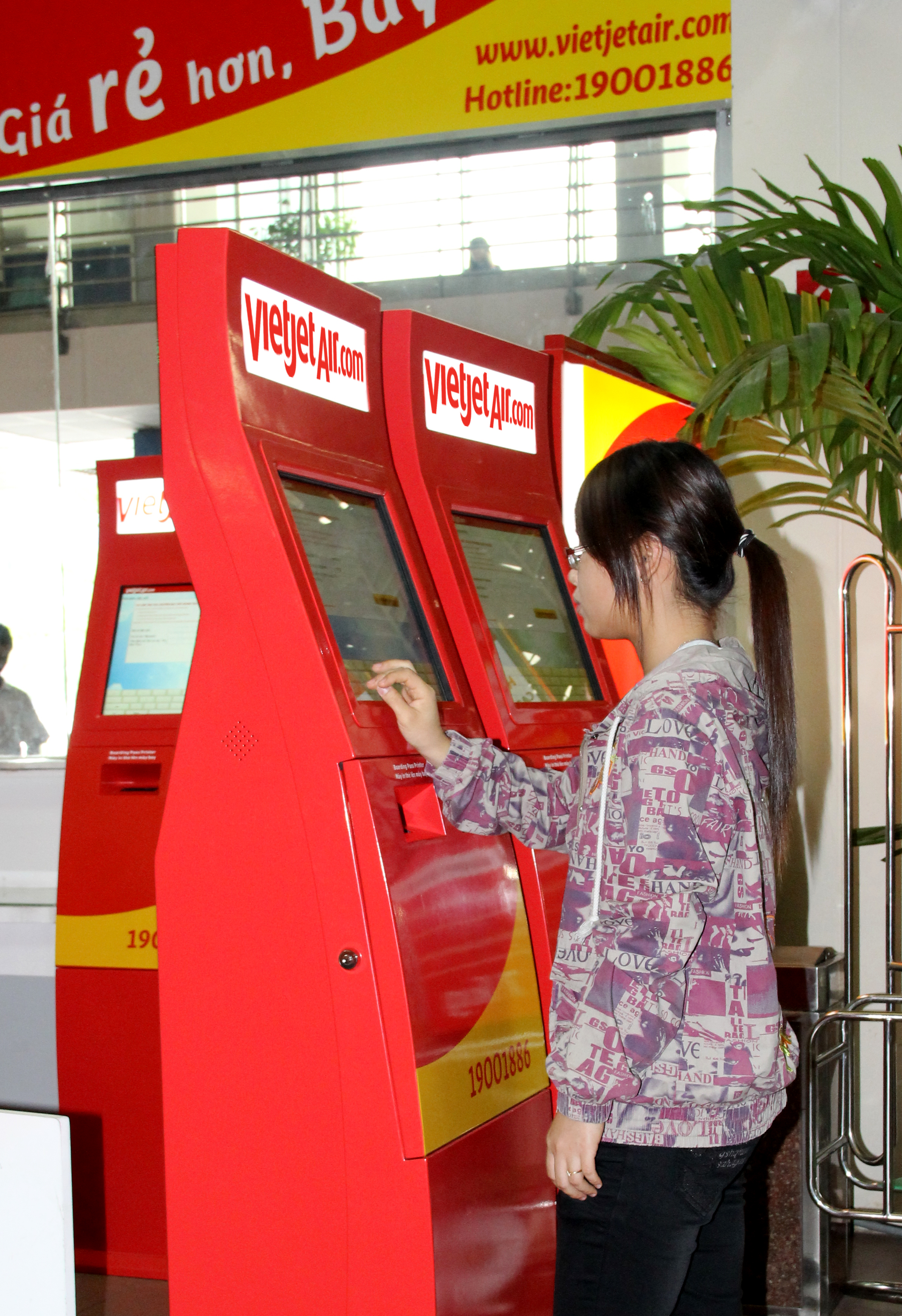 check in online Vietjet Air