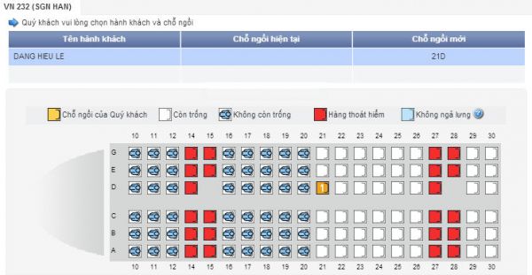 Check in online Vietnam Airlines