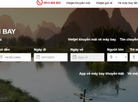 Mua vé máy bay Vietjet trực tuyến